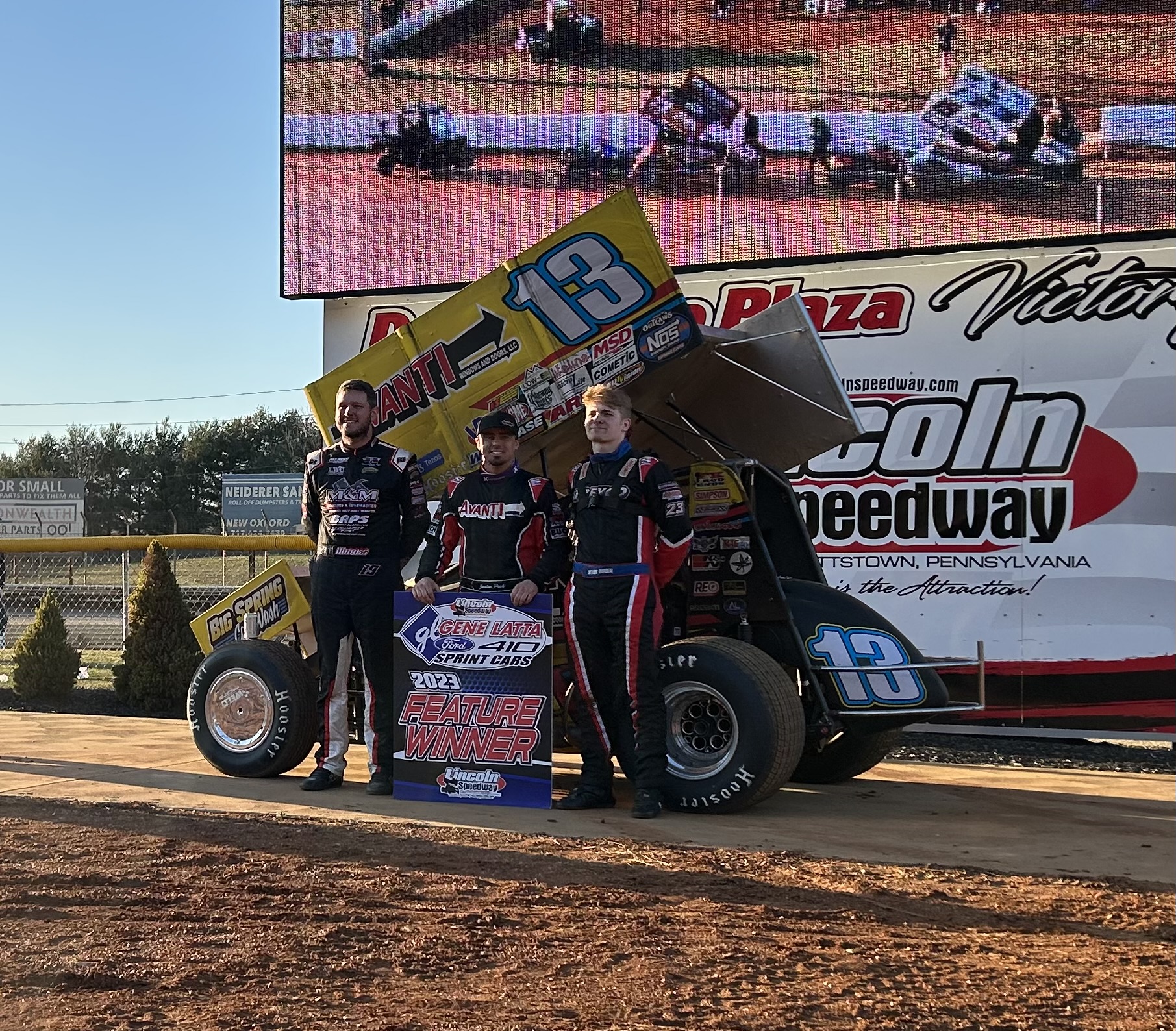 JUSTIN PECK BESTS THE PA POSSE IN ICE BREAKER FINALE Lincoln Speedway